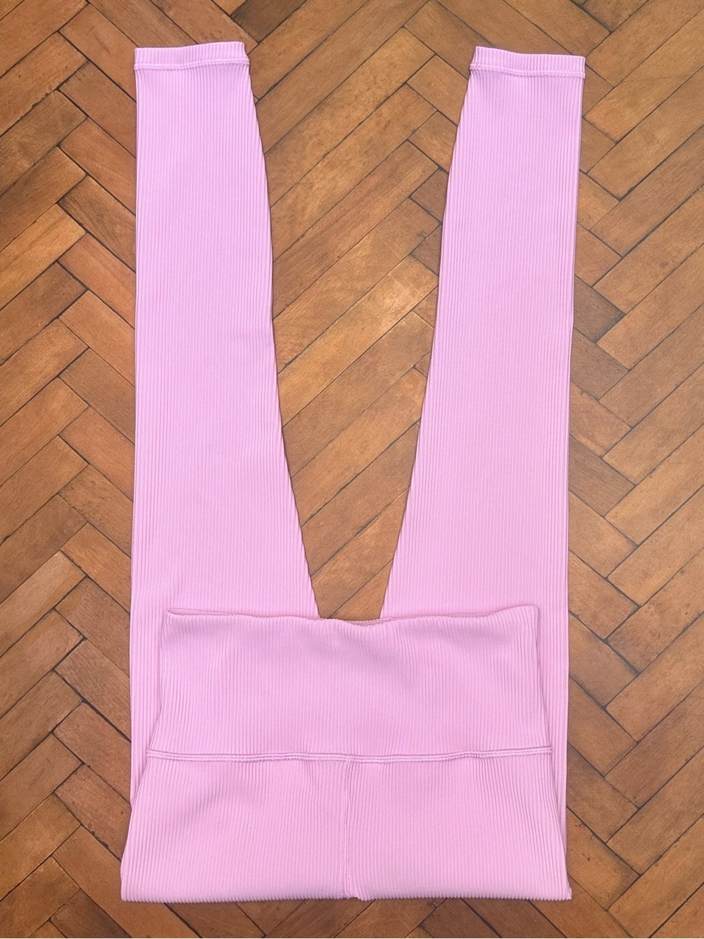 Athleta Elation Rib Tight 28" In Pink Size Small